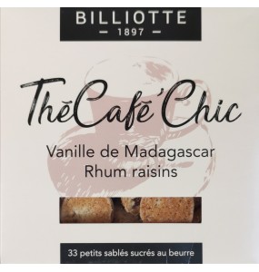 Thé Café Chic Vanille de Madagascar Rhum raisin