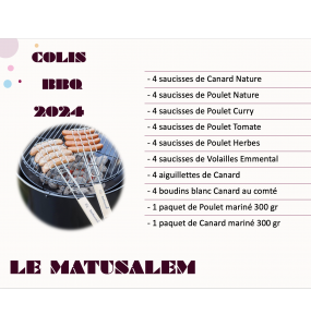 Colis BBQ Le Matusalem