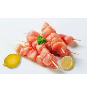 Brochettes de poulet au citron (lot de 4) /...