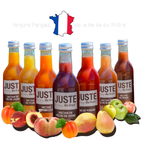 Jus et nectars - Juste le choix du fruit