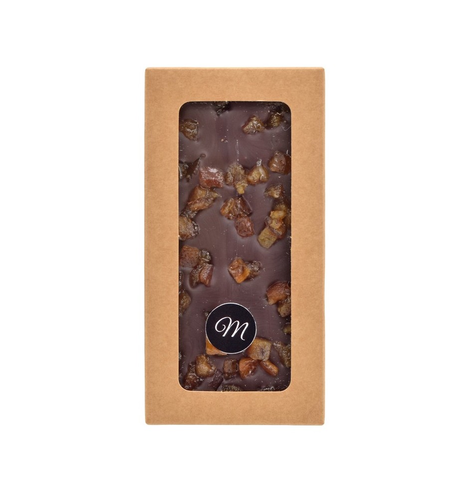 Tablette chocolat noir & orange confite Tablette chocolat noir & orange confite