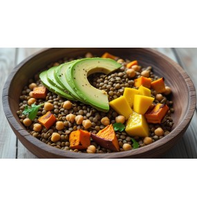 Plat : Bowl végétarien