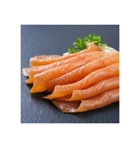 Saumon fumé tranche