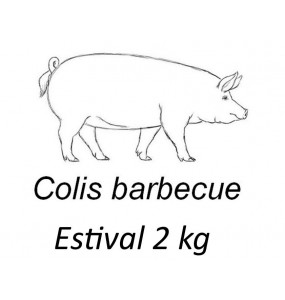 Colis porc Barbecue ESTIVAL - 2kg