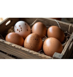 oeufs boîte de 6 / Gendarmerie