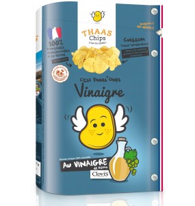 Chips Thaas craquantes au vinaigre Clovis