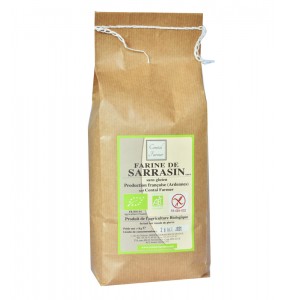 Farine de sarrasin bio et sans gluten